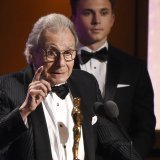 Lalo Schifrin a été récompensé par un Oscar d'honneur en 2018 pour l'ensemble de sa carrière, un prix remis à seulement deux autres compositeurs, Ennio Morricone et Quincy Jones (archives). KEYSTONE/AP Invision/CHRIS PIZZELLO